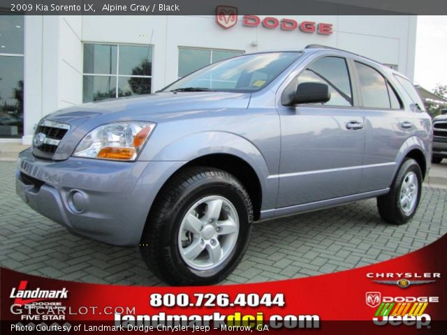 2009 Kia Sorento LX in Alpine Gray