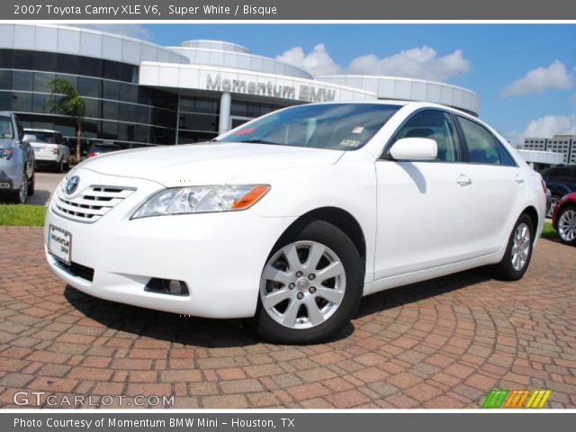 2007 Toyota Camry XLE V6 in Super White