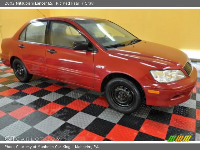2003 Mitsubishi Lancer ES in Rio Red Pearl