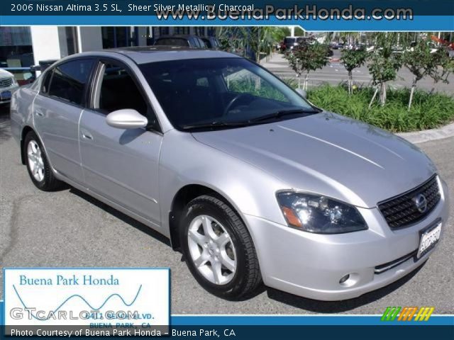 2006 Nissan Altima 3.5 SL in Sheer Silver Metallic