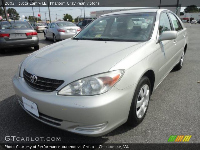 2003 Toyota Camry LE in Phantom Gray Pearl