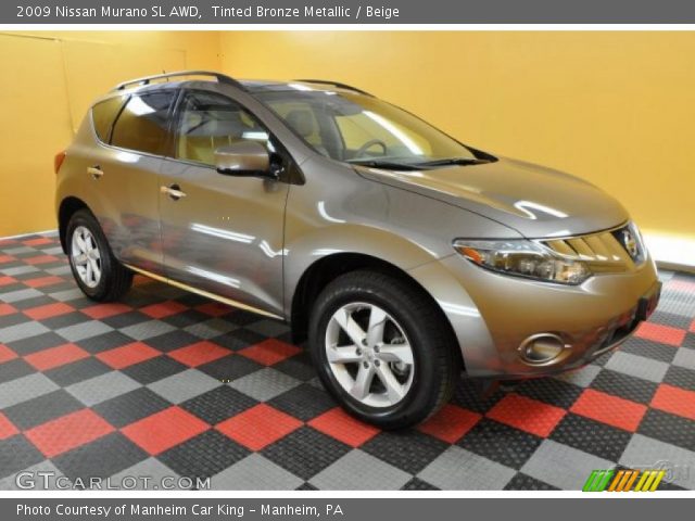 2009 Nissan Murano SL AWD in Tinted Bronze Metallic