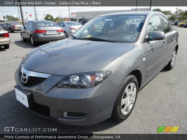 2007 Mazda MAZDA3 i Sedan in Galaxy Gray Mica