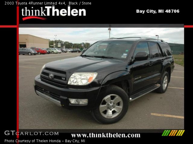 2003 Toyota 4Runner Limited 4x4 in Black