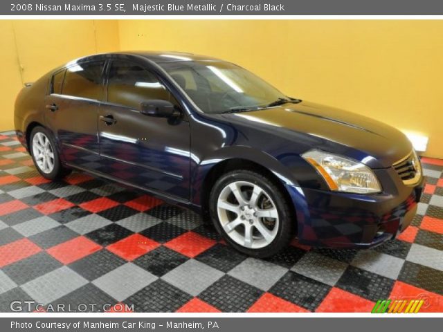 2008 Nissan Maxima 3.5 SE in Majestic Blue Metallic