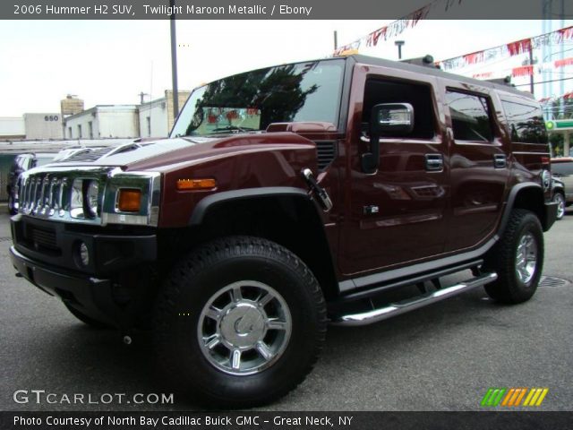 2006 Hummer H2 SUV in Twilight Maroon Metallic