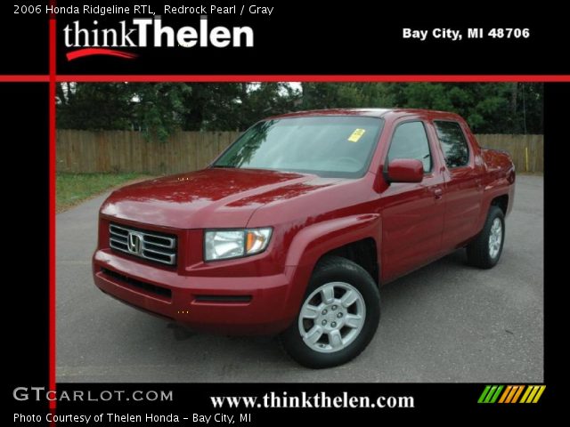 2006 Honda Ridgeline RTL in Redrock Pearl
