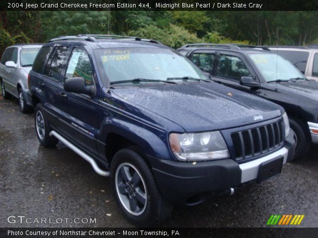 2004 Jeep Grand Cherokee Freedom Edition 4x4 in Midnight Blue Pearl