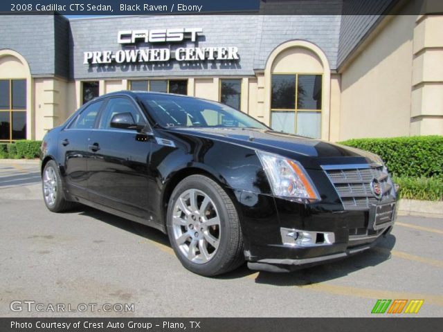 2008 Cadillac CTS Sedan in Black Raven
