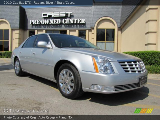 2010 Cadillac DTS  in Radiant Silver