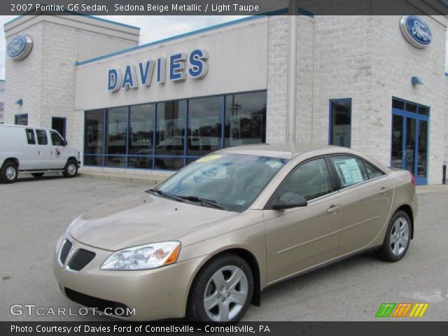 2007 Pontiac G6 Sedan in Sedona Beige Metallic