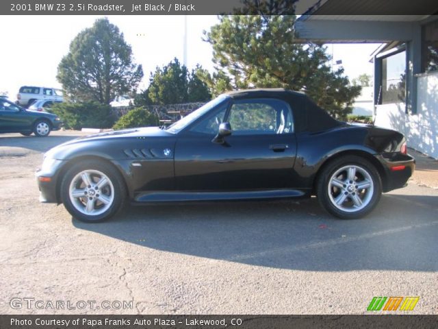 2001 BMW Z3 2.5i Roadster in Jet Black