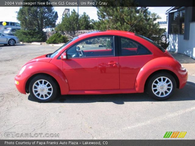 2004 Volkswagen New Beetle GLS Coupe in Uni Red