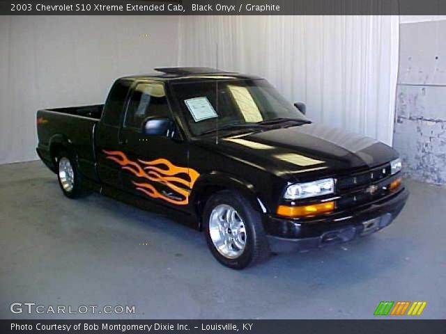 2003 Chevrolet S10 Xtreme Extended Cab in Black Onyx