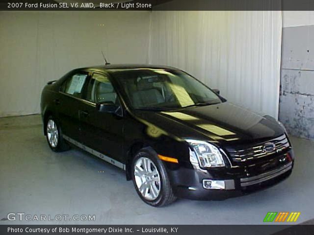 2007 Ford Fusion SEL V6 AWD in Black