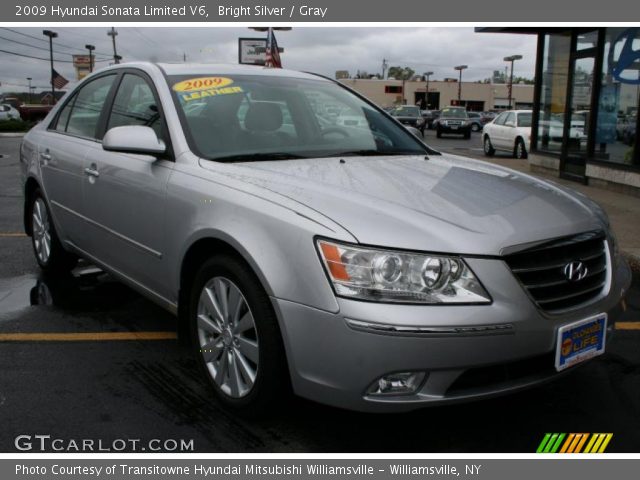 2009 Hyundai Sonata Limited V6 in Bright Silver