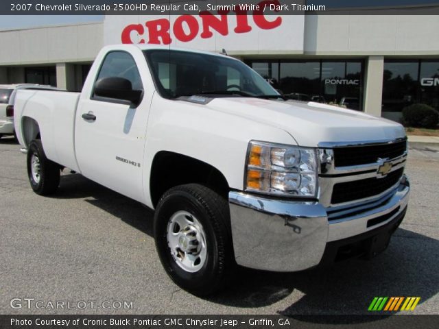 2007 Chevrolet Silverado 2500HD Regular Cab in Summit White