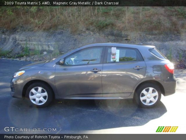 2009 Toyota Matrix S AWD in Magnetic Gray Metallic