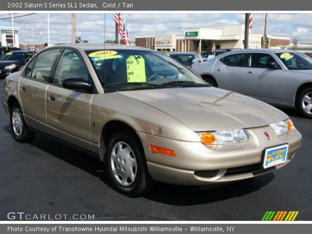 2002 Saturn S Series SL1 Sedan in Gold