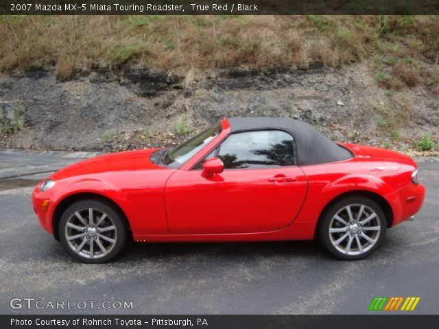2007 Mazda MX-5 Miata Touring Roadster in True Red