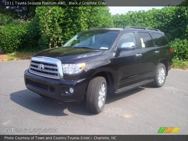 2011 Toyota Sequoia Platinum 4WD in Black