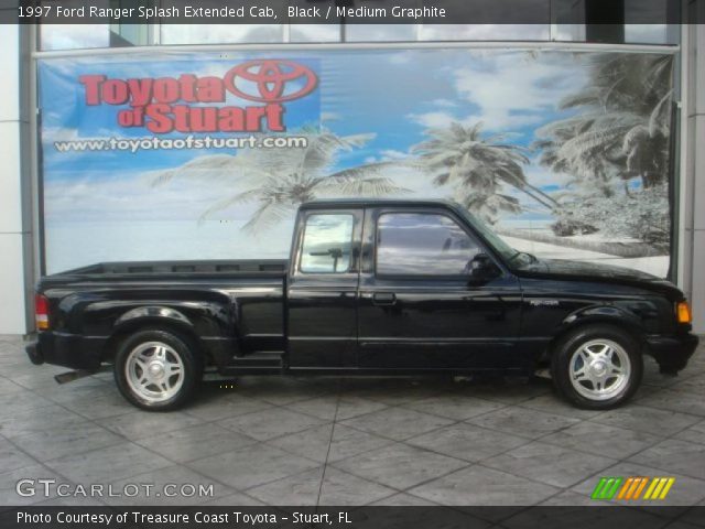 1997 Ford Ranger Splash Extended Cab in Black