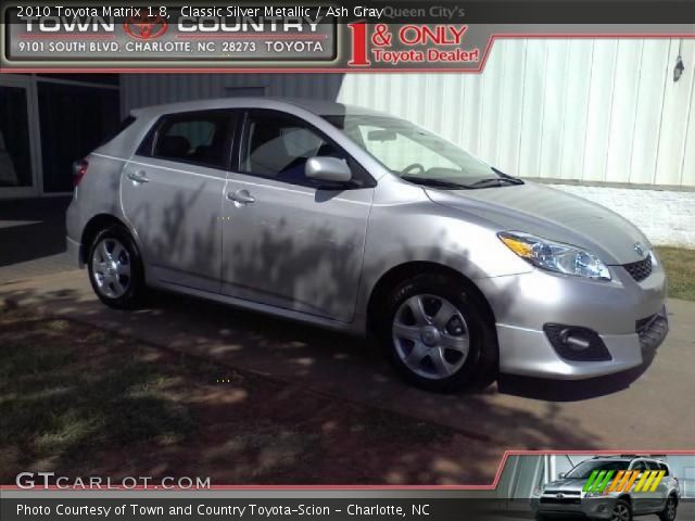 2010 Toyota Matrix 1.8 in Classic Silver Metallic