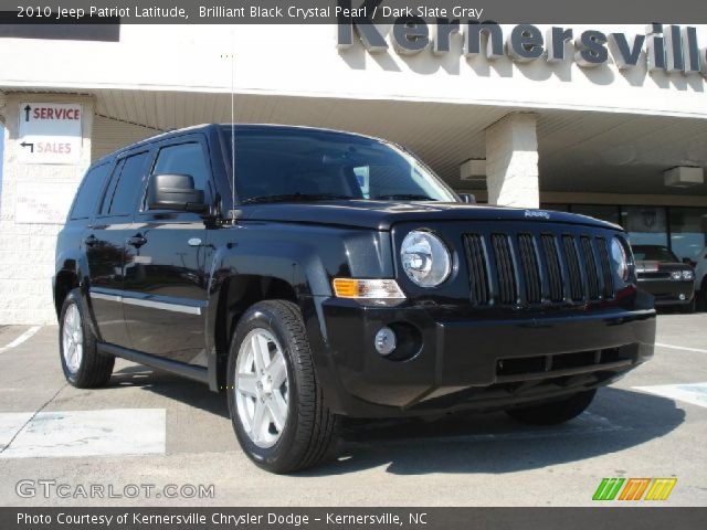 2010 Jeep Patriot Latitude in Brilliant Black Crystal Pearl