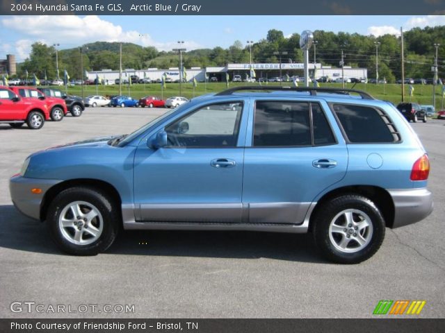 2004 Hyundai Santa Fe GLS in Arctic Blue