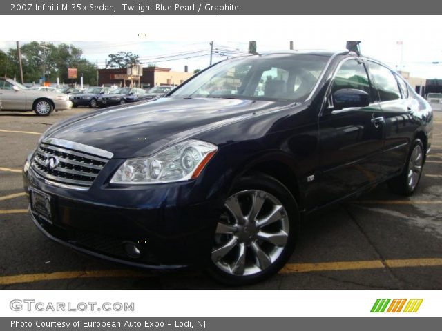 2007 Infiniti M 35x Sedan in Twilight Blue Pearl