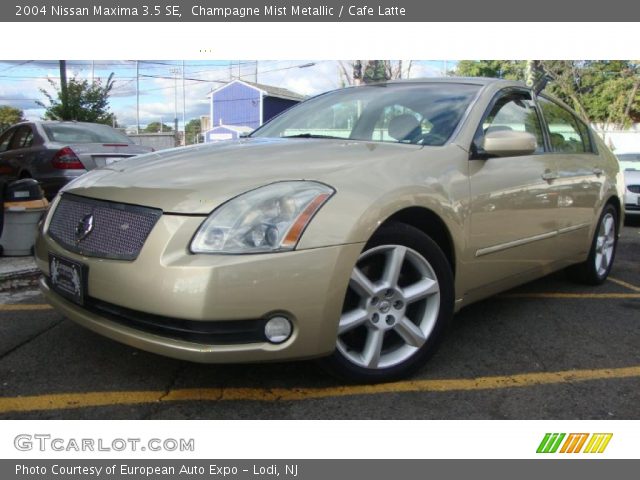 2004 Nissan Maxima 3.5 SE in Champagne Mist Metallic