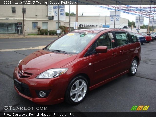 2008 Mazda MAZDA5 Touring in Copper Red