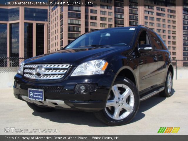 2008 Mercedes-Benz ML 350 4Matic in Black