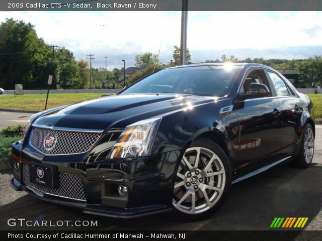 2009 Cadillac CTS -V Sedan in Black Raven