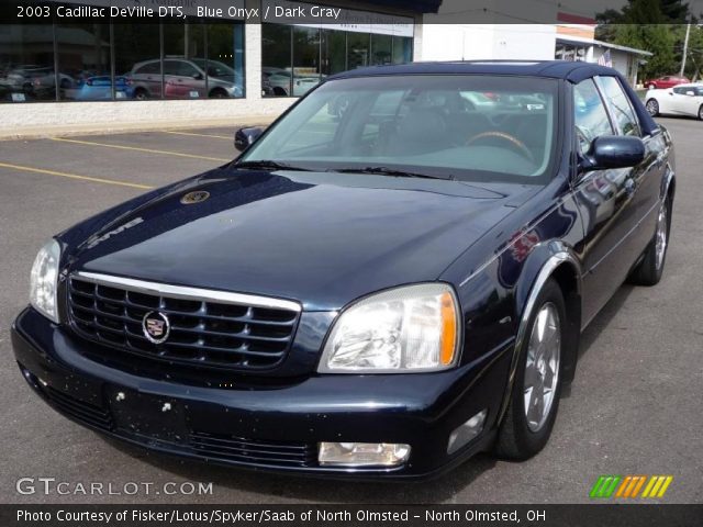 2003 Cadillac DeVille DTS in Blue Onyx