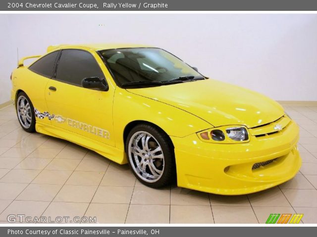 2004 Chevrolet Cavalier Coupe in Rally Yellow