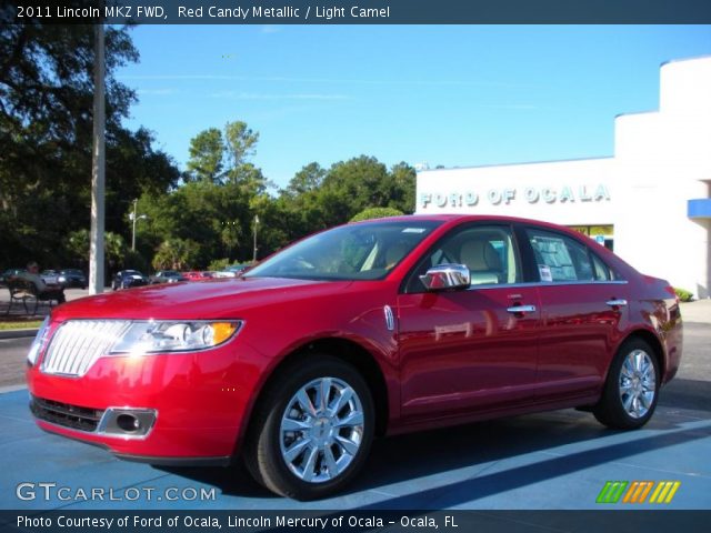 2011 Lincoln MKZ FWD in Red Candy Metallic
