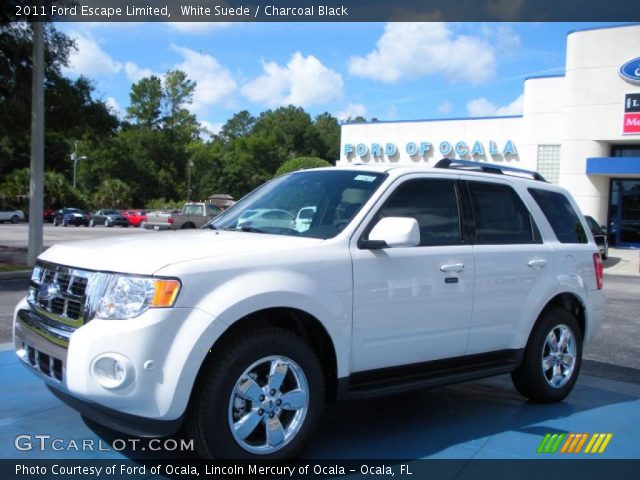 2011 Ford Escape Limited in White Suede