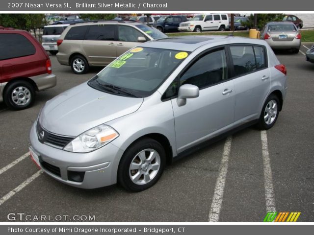 2007 Nissan Versa SL in Brilliant Silver Metallic