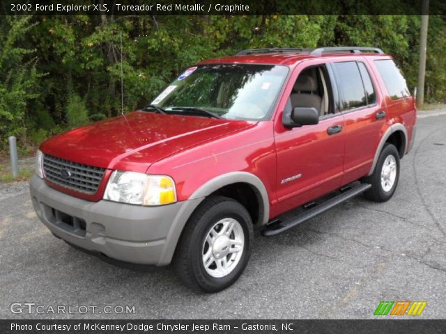 2002 Ford Explorer XLS in Toreador Red Metallic