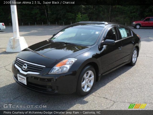 2008 Nissan Altima 2.5 SL in Super Black