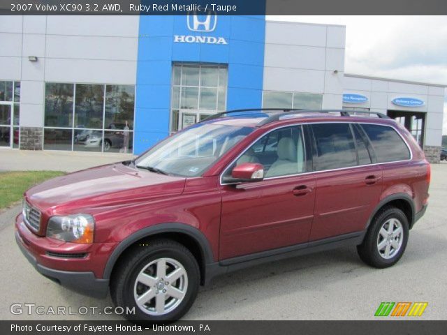 2007 Volvo XC90 3.2 AWD in Ruby Red Metallic