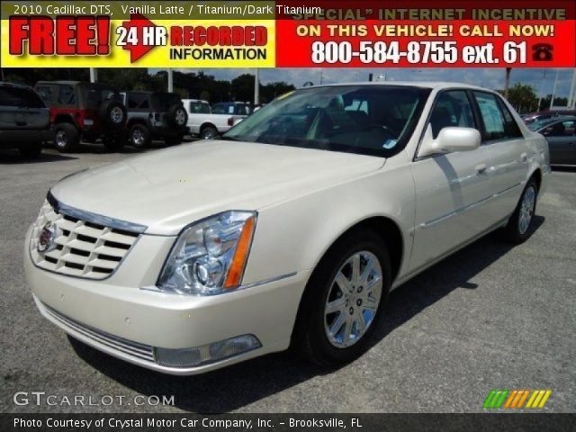 2010 Cadillac DTS  in Vanilla Latte