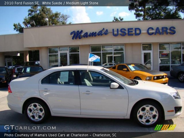 2010 Ford Fusion SE in White Suede
