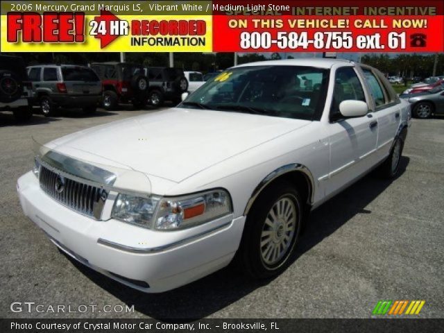 2006 Mercury Grand Marquis LS in Vibrant White