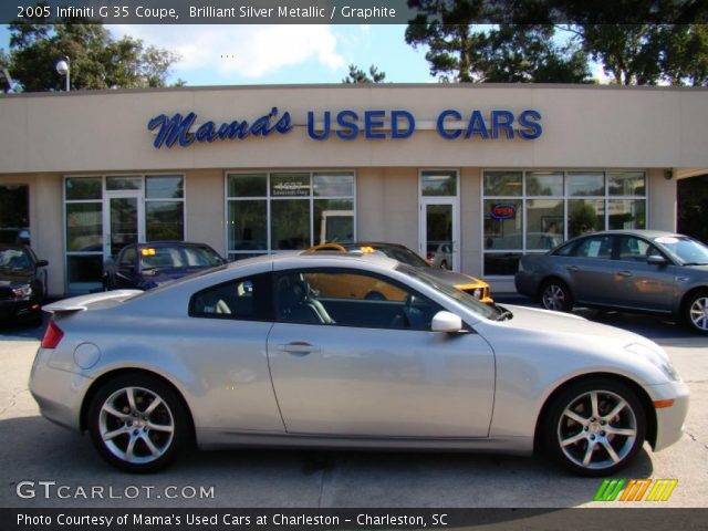 2005 Infiniti G 35 Coupe in Brilliant Silver Metallic