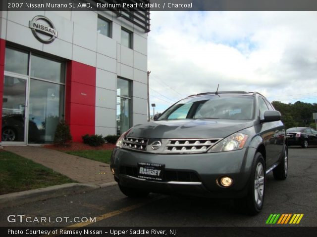 2007 Nissan Murano SL AWD in Platinum Pearl Matallic