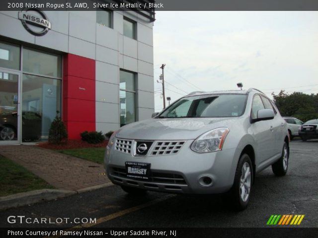2008 Nissan Rogue SL AWD in Silver Ice Metallic