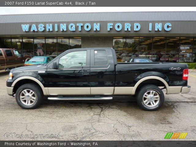 2007 Ford F150 Lariat SuperCab 4x4 in Black