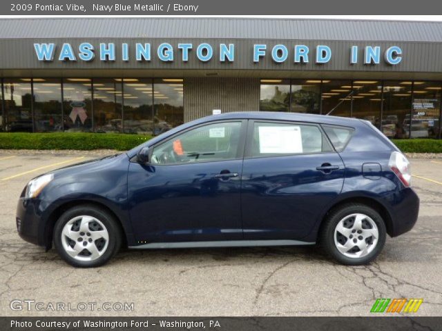 2009 Pontiac Vibe  in Navy Blue Metallic